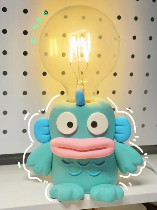 粘土教程|超轻粘土 DIY自制小丑鱼夜灯