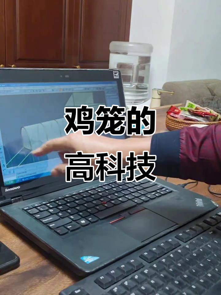 老黄动手设计鸡笼,巴掌大地方也能搞出“技术感”!