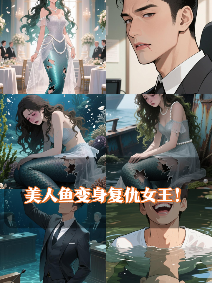 被渣男欺骗后，珍珠美人鱼竟用歌声复仇！