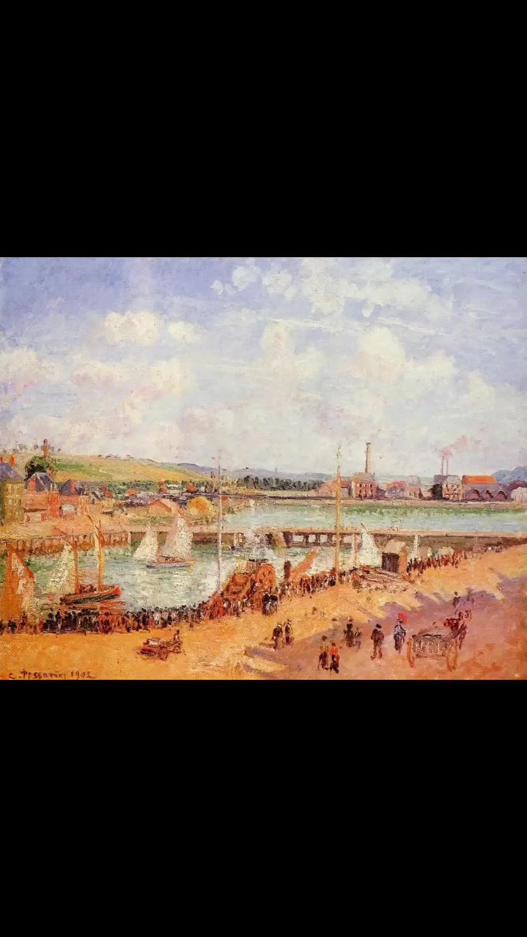 法国印象派大师卡米耶·毕沙罗风景油画艺术作品欣赏!