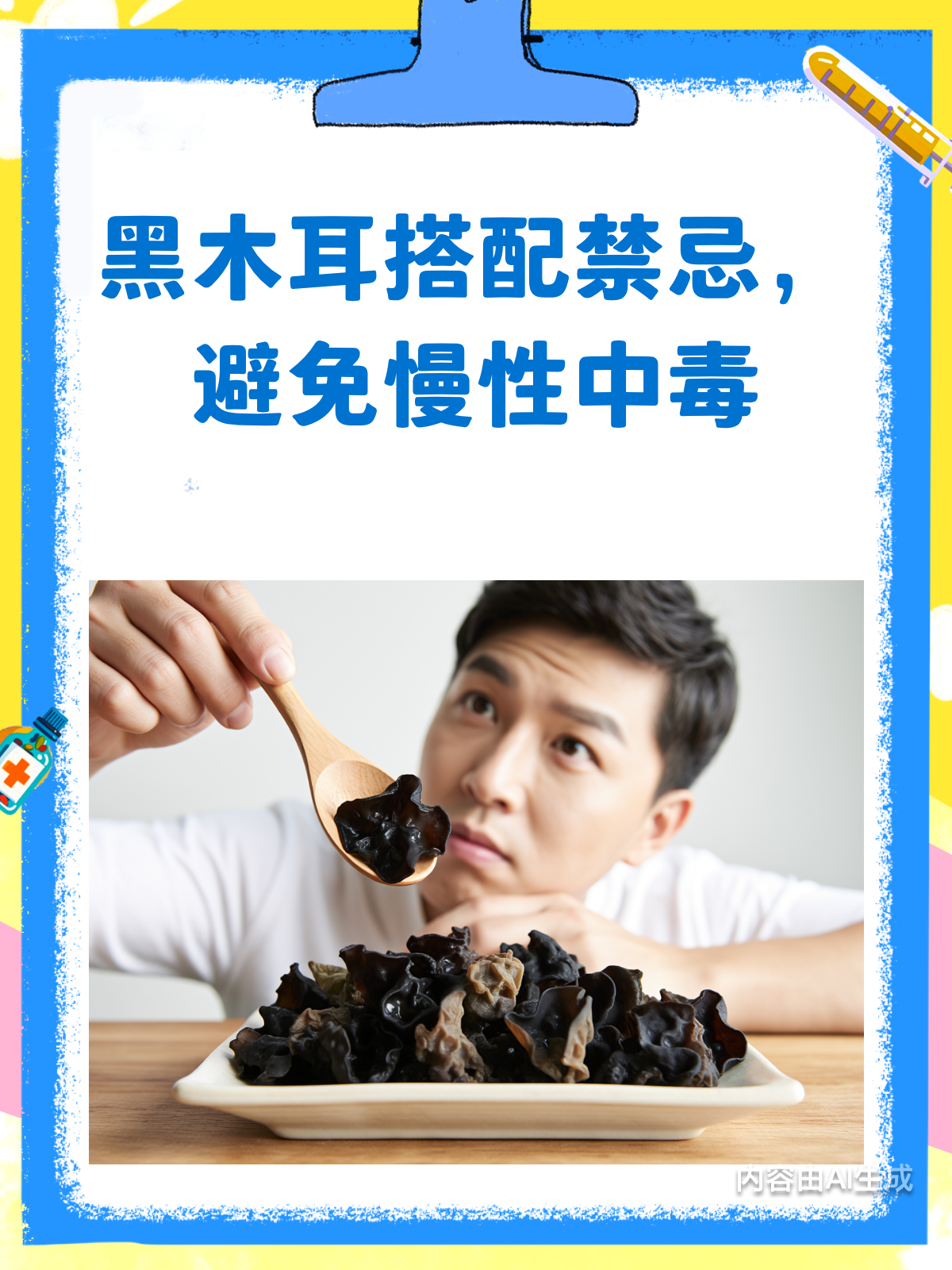 黑木耳配错吃,竟是“慢性毒药”?!