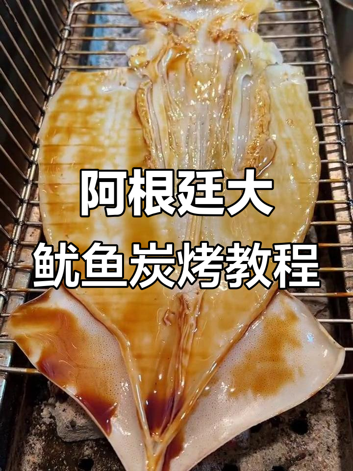 炭烤阿根廷大鱿鱼，简单又美味！