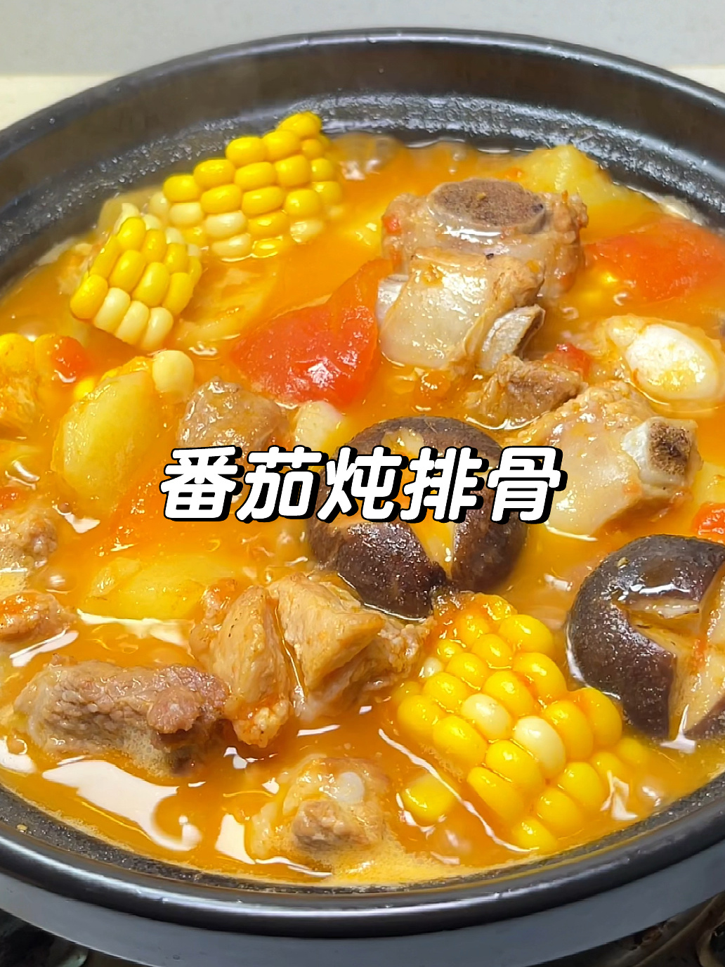 番茄炖排骨