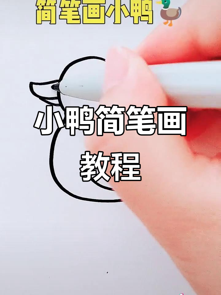 轻松学画小鸭,简单又有趣