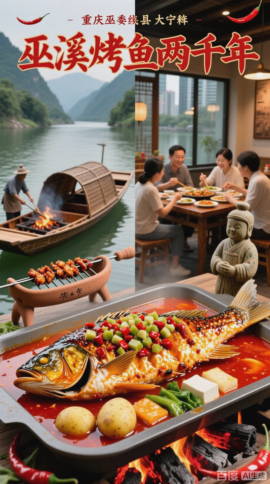 烤鱼：从起源到味蕾的灵魂之旅