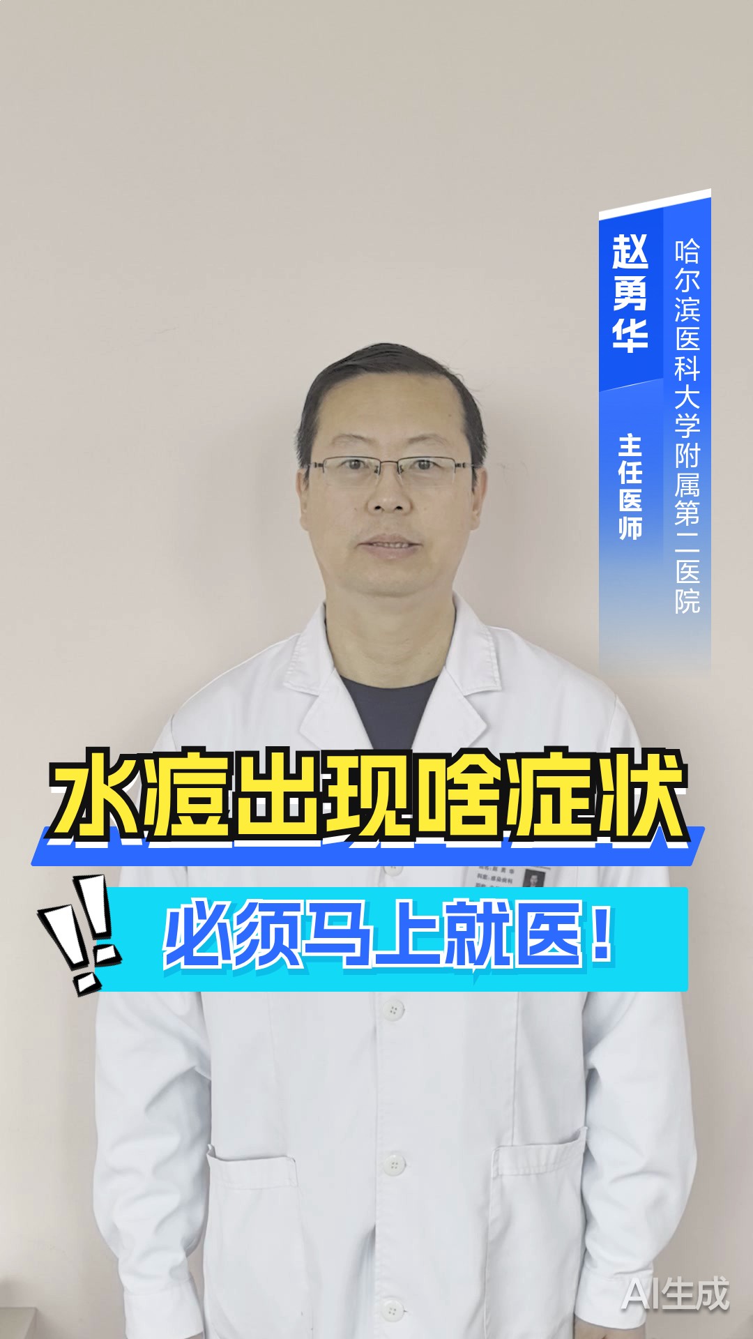 水痘并发症警示:出现这些症状需立即就医