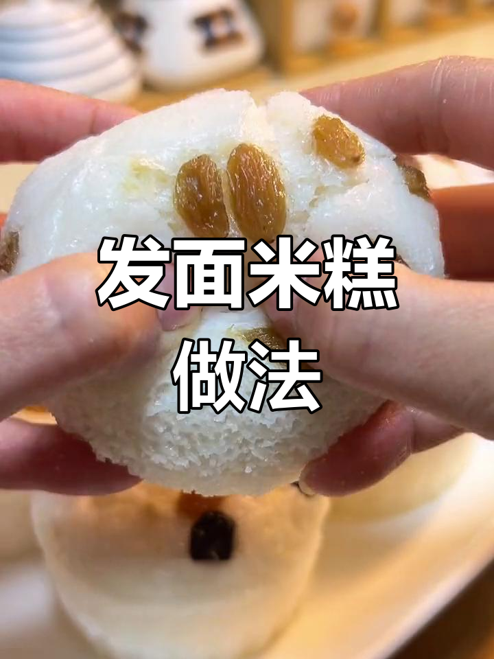 轻松做发面米糕,孩子吃了好消化,妈妈们快试试!