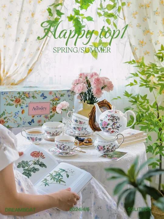 雀鸟轻啼,邂逅一场诗意英式下午茶