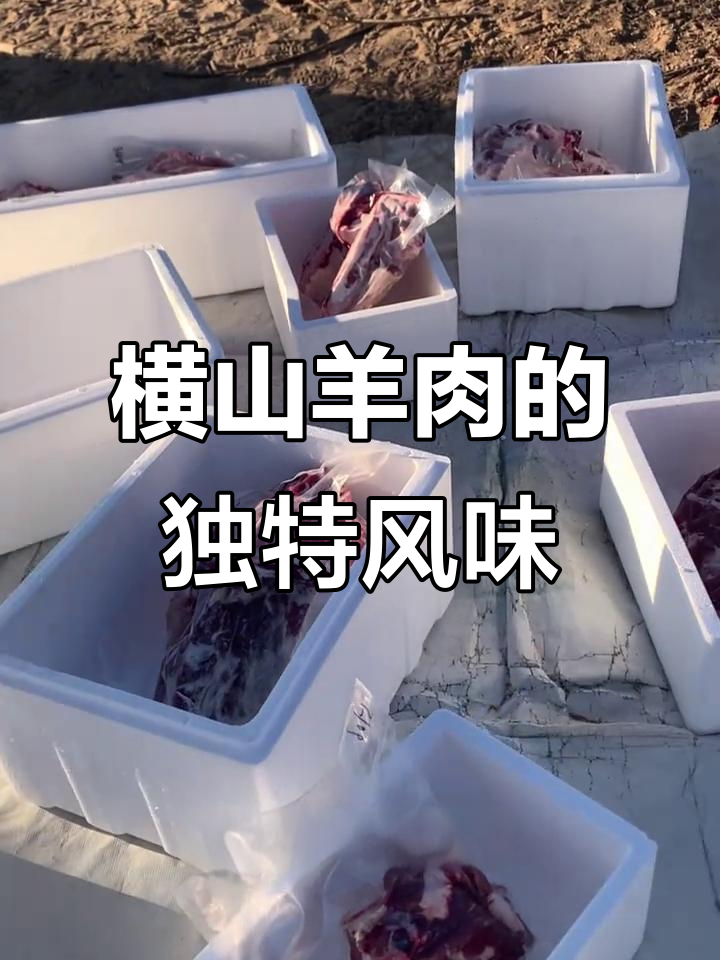陕北横山羊肉:散养跑山的家乡味,鲜美又营养