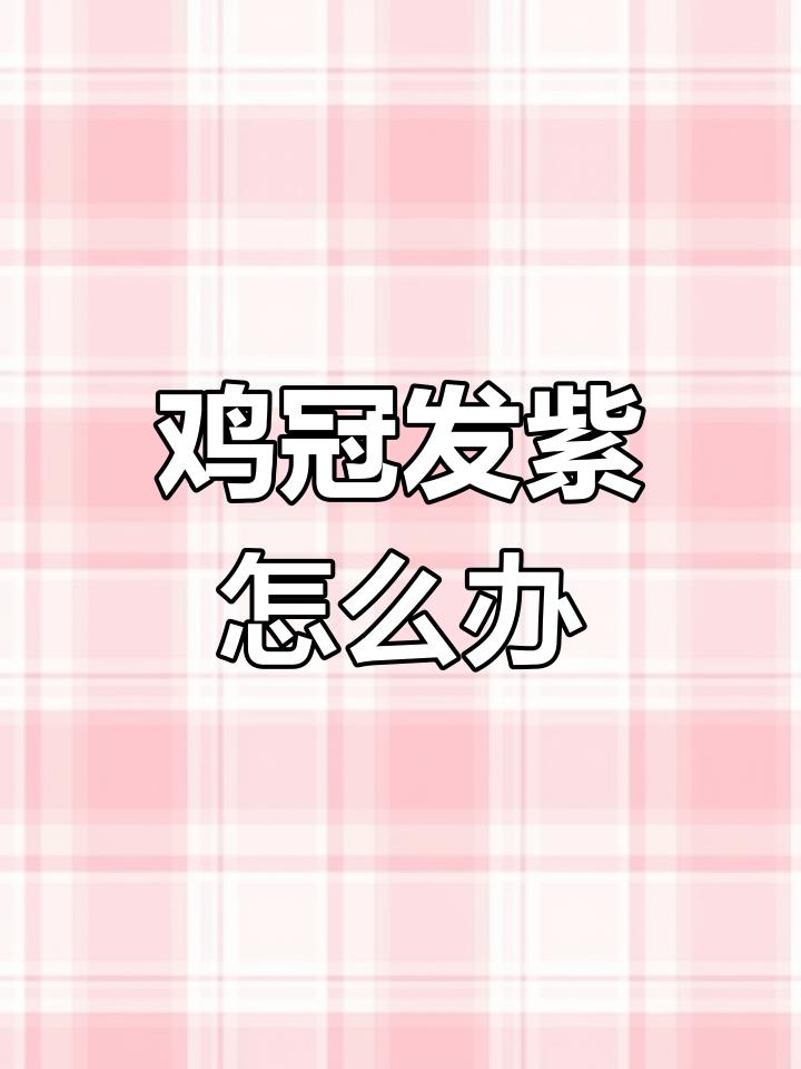 鸡冠发紫的原因及诊断方法,禽霍乱如何应对
