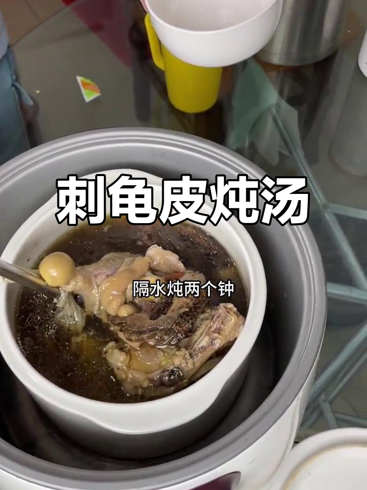 胃不舒服?试试刺龟皮炖汤,滋补又美味