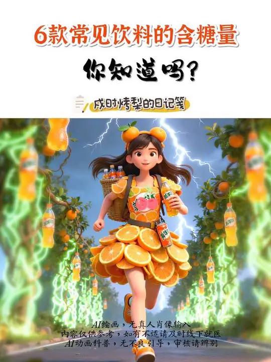 你平时爱喝的饮料相当于几块方糖,你知道吗?饮料果汁奶茶含糖饮料健康饮食