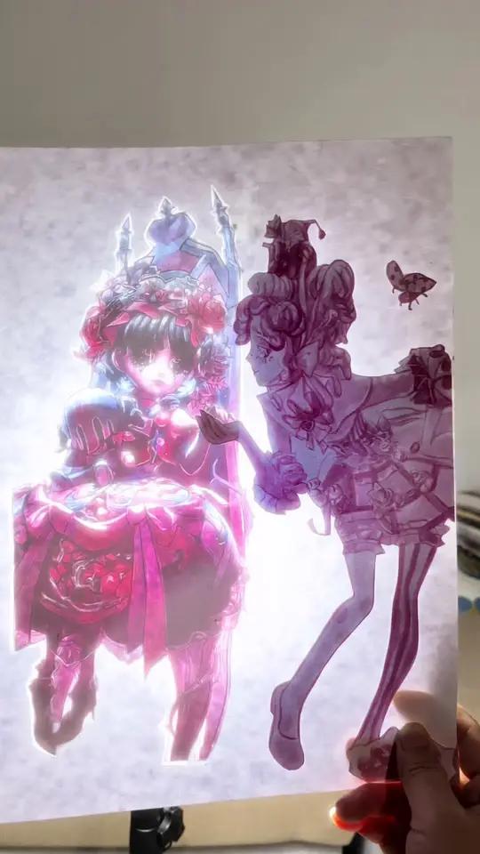 用菜刀和刻刀画小女孩是什么效果 给外国朋友介绍一下我们的基本绘画工具,菜刀和刻刀的碰撞会擦