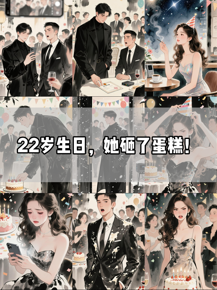 22岁生日宴上，她当众砸了男友的求婚蛋糕
