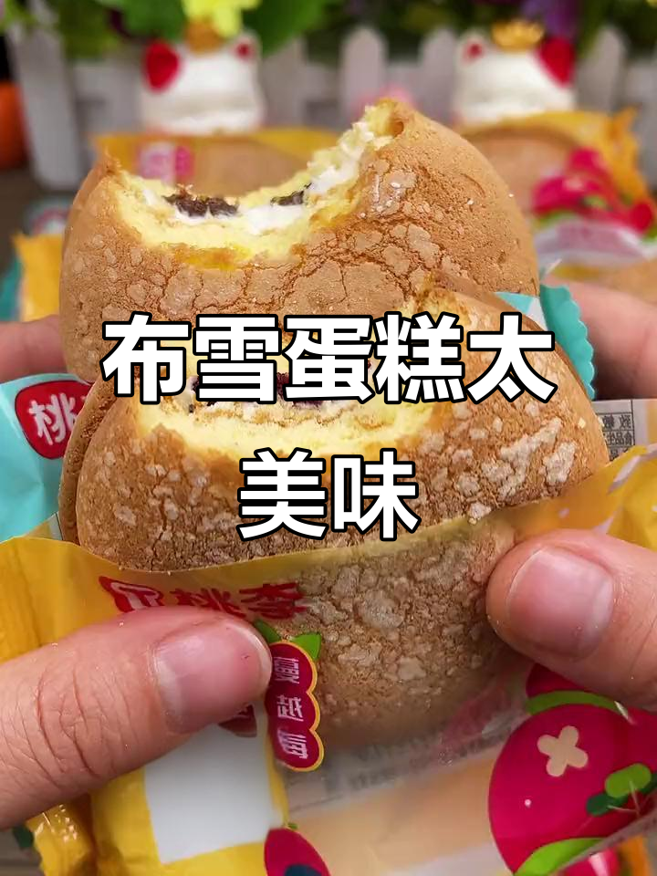 桃李布雪蛋糕,松软香甜,草莓葡萄干夹心超好吃