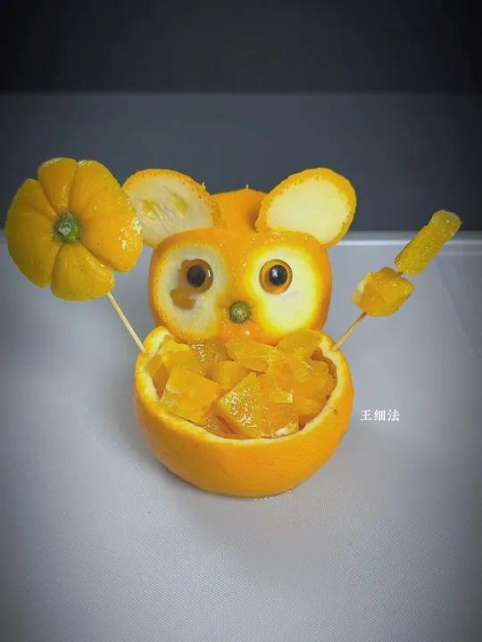 把橙子做成吃不起的样子#刀工 #创意盘饰 #果蔬造型 #吃出仪式感 #满级吃商通关赛