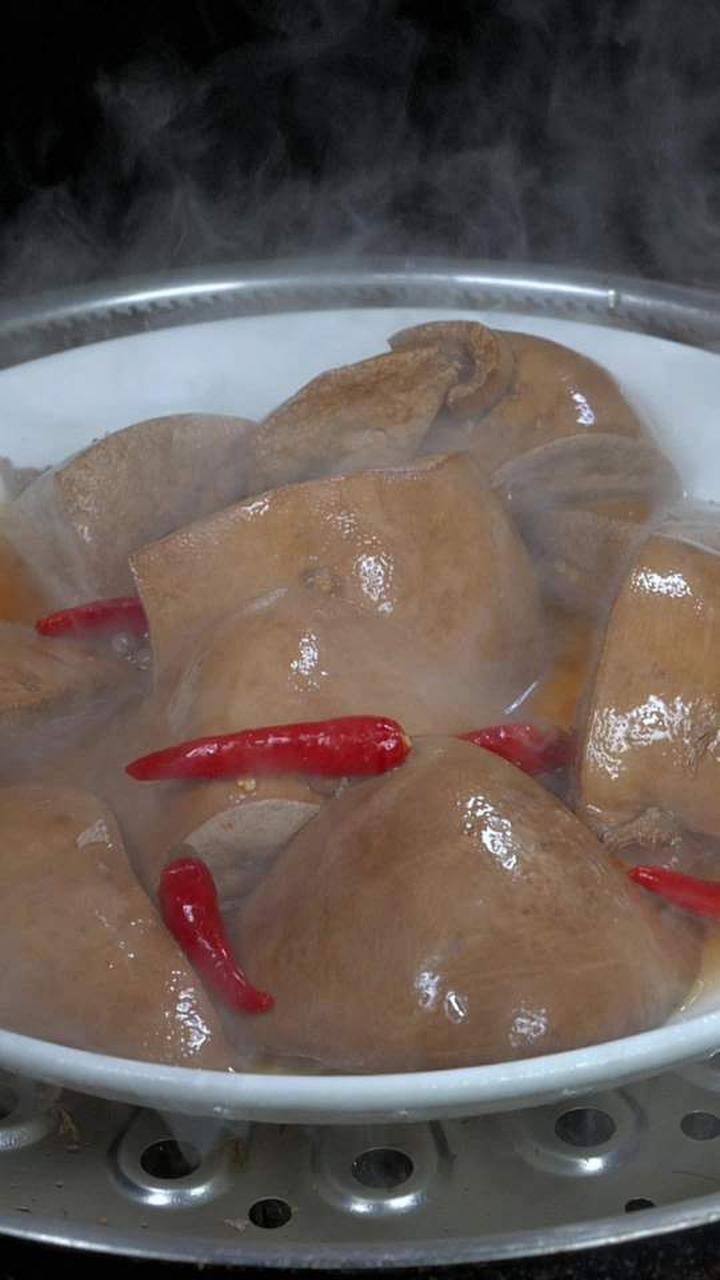 鲜香可口的凉拌猪肝,好吃到停不下来