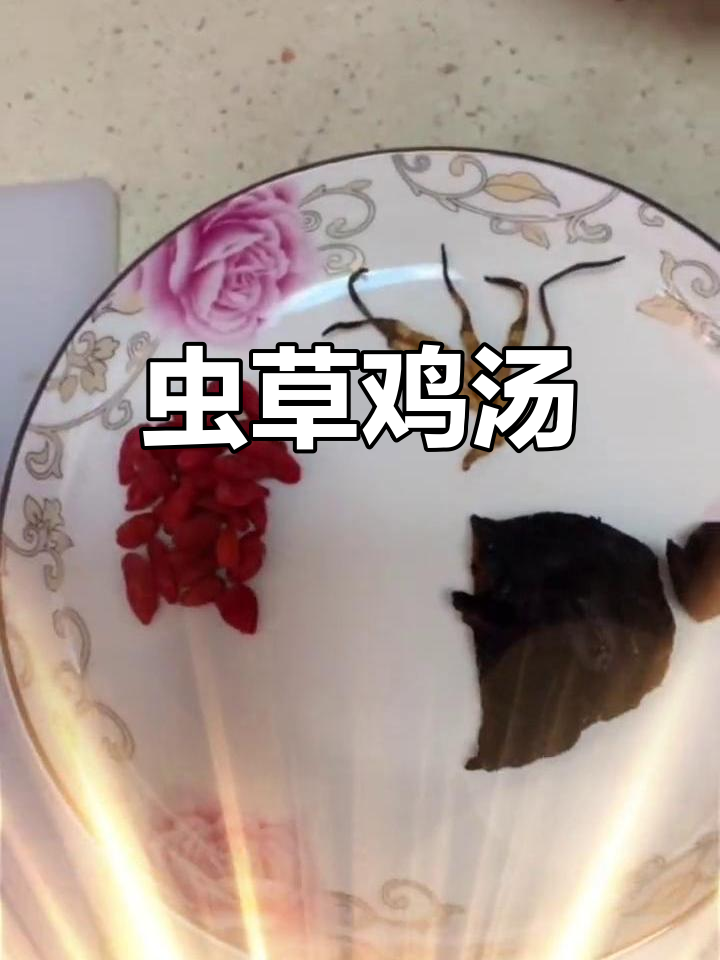 冬虫夏草炖母鸡,滋补养生汤