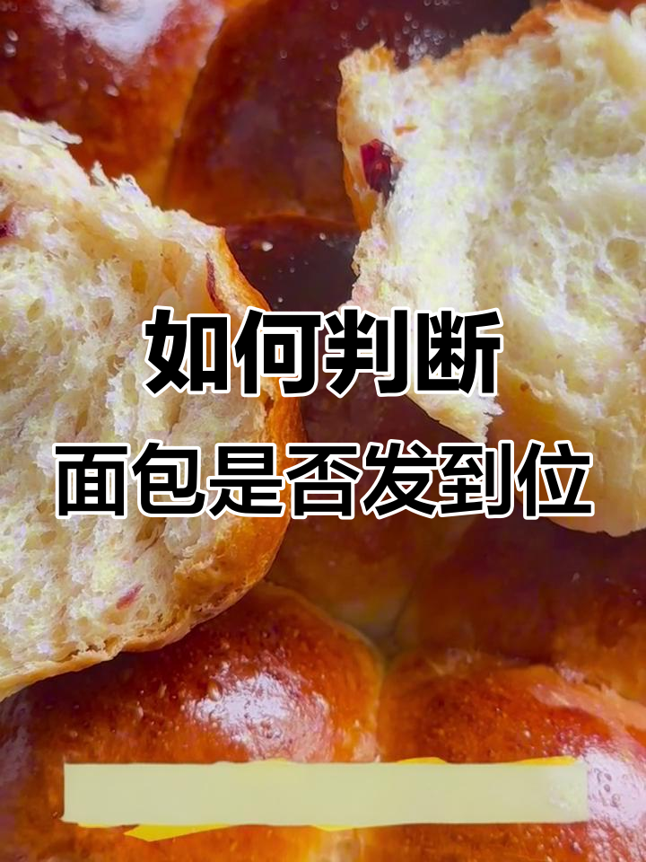 面包发酵过头与恰到好处的区别,烤出完美气孔和口感
