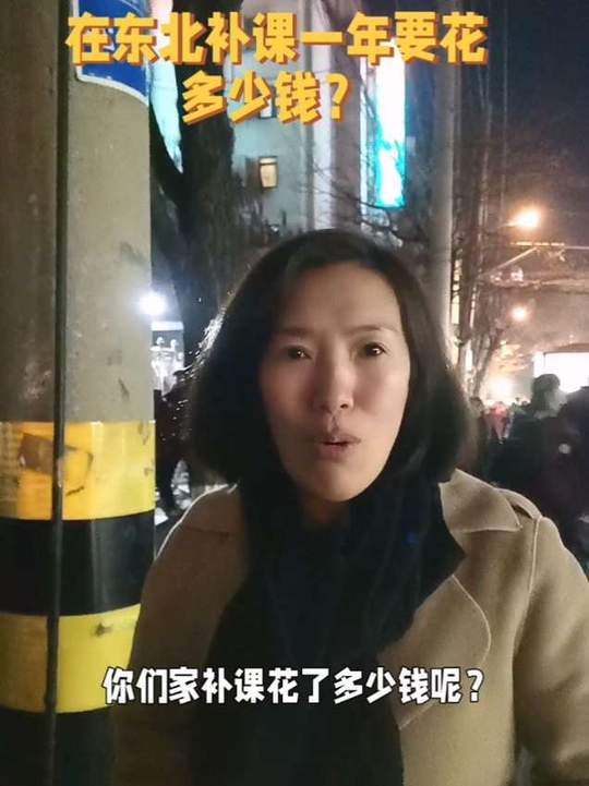 在东北一个孩子补课要花多少钱?