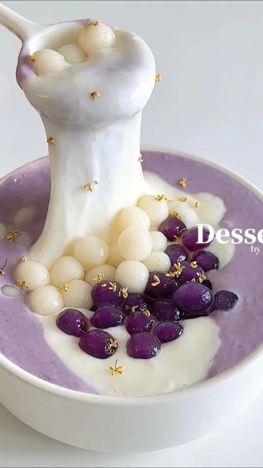 芋泥脑袋爱吃的芋泥小甜品做法