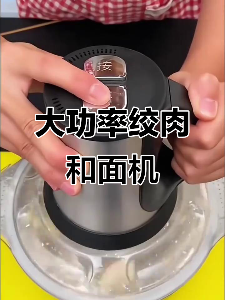 5升大容量绞肉机,6叶刀片强力搅拌,家商用皆宜