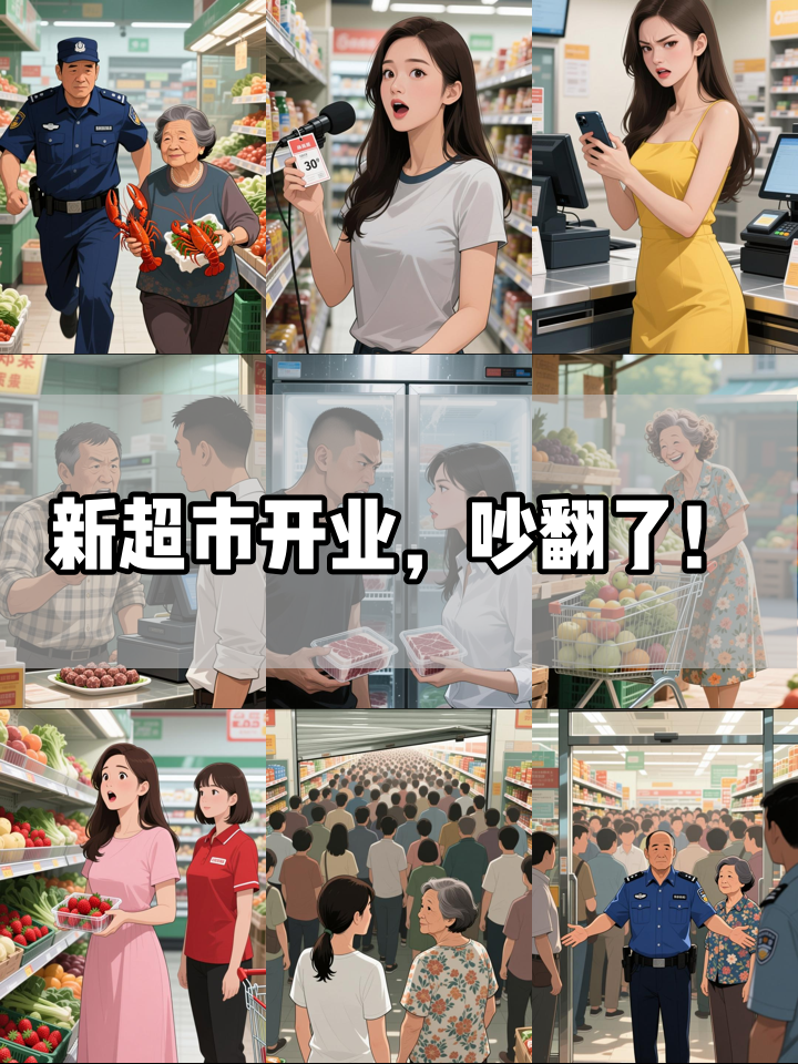 开业火爆却评价两极分化?这家新超市的体验真相让人意外!
