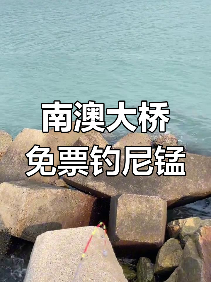 南澳大桥免费钓鱼,清晨出发收获满满
