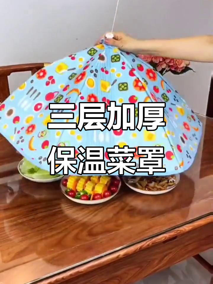 防尘保温菜罩,让餐桌不再冷清