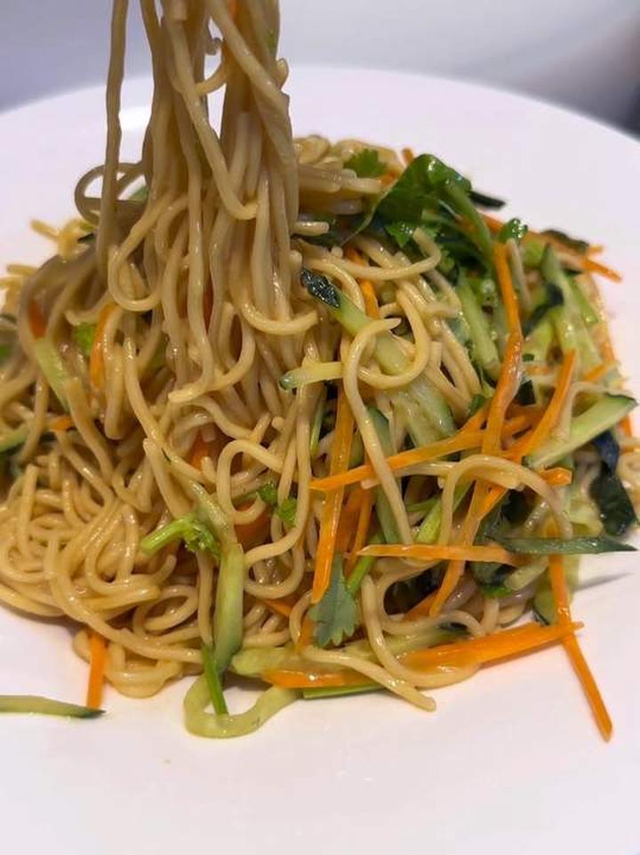 葱油拌面做菜我是认真的努力做好每一道菜