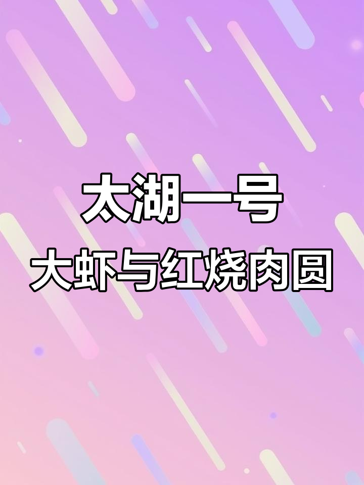 巴掌大的太湖大虾,搭配入口即化的家烧肉圆,美味满分!