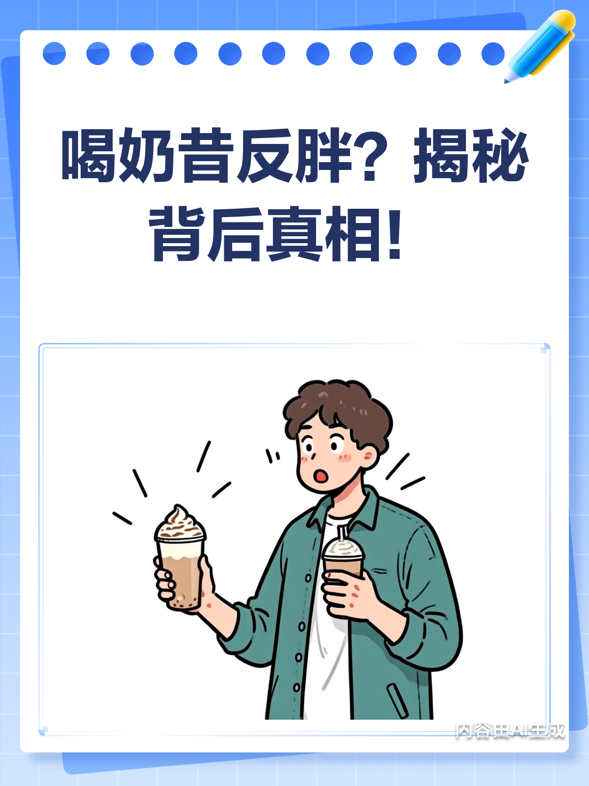 喝奶昔反而胖了?揭秘背后的真相!