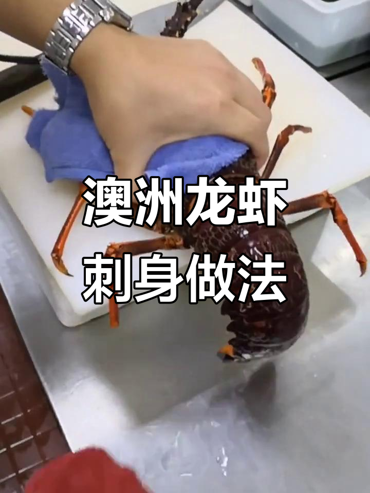 澳洲龙虾刺身教程，教你如何完美去肉与烹饪技巧