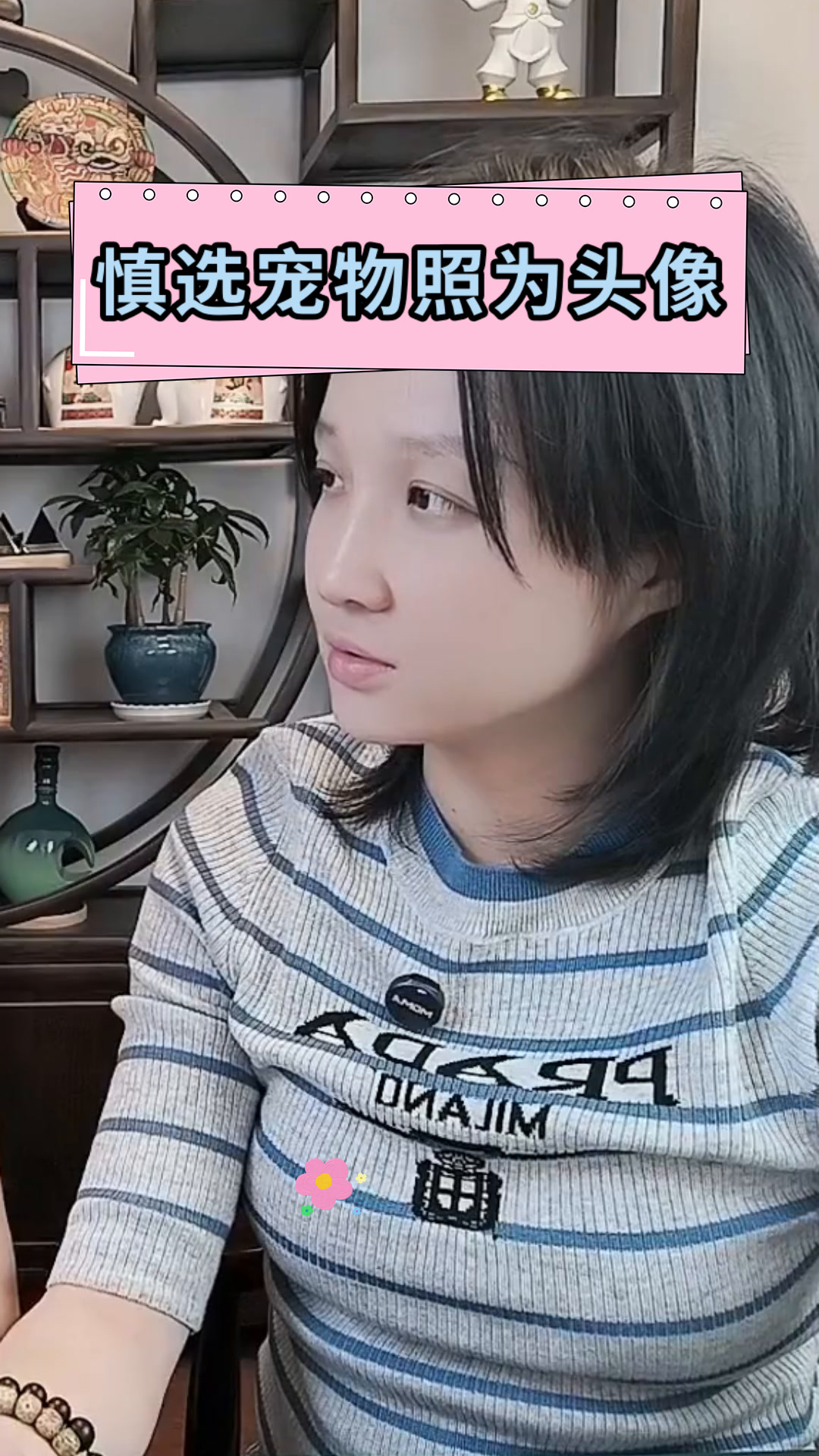 慎选宠物照为头像