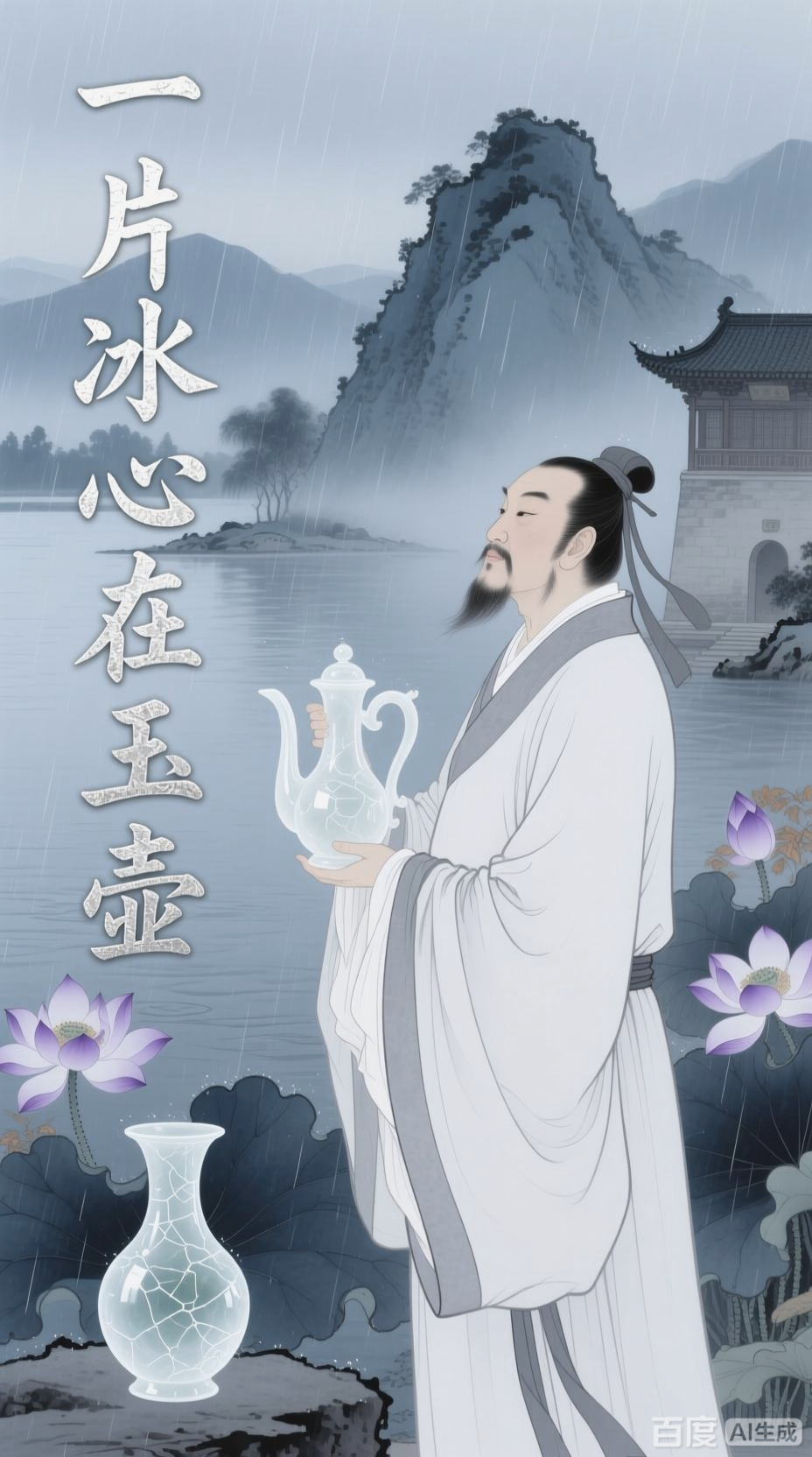 唐·王昌龄《芙蓉楼送辛渐》｜“一片冰心在玉壶”，是最清澈的告白
