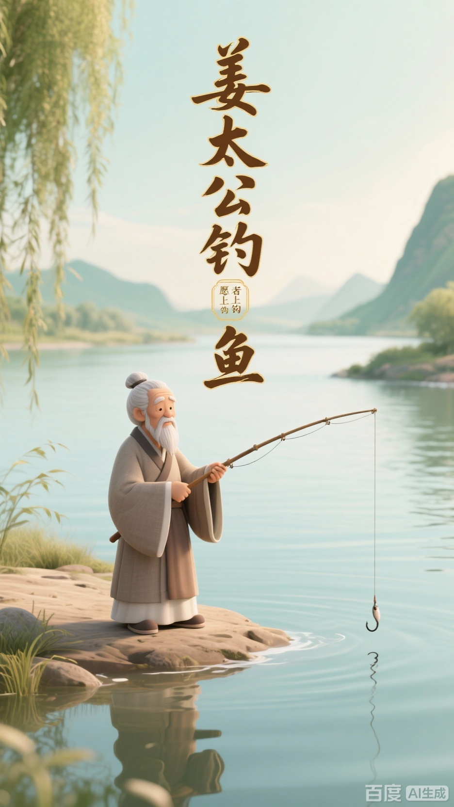 姜太公钓鱼