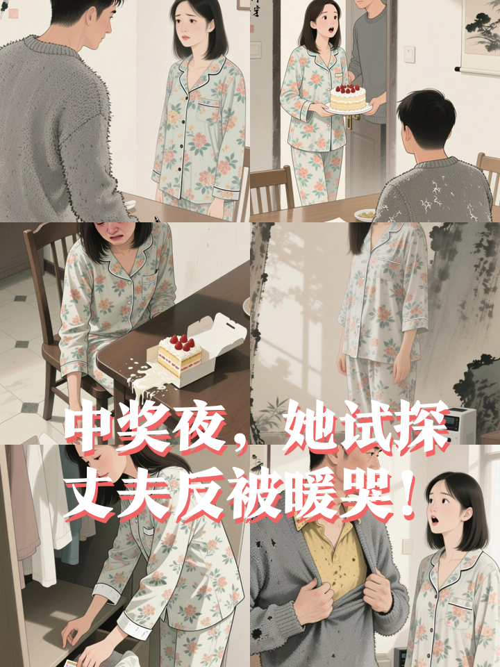 中奖十年她藏千万,试探丈夫却揭穿更暖的秘密!