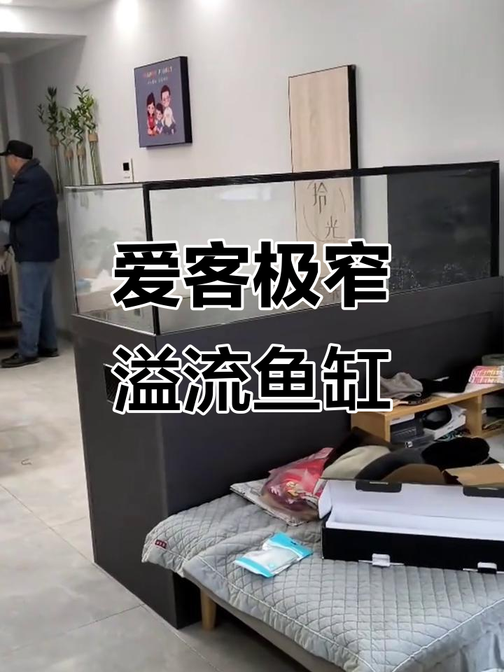 数百台鱼缸大挑战,爱客极窄溢流设计让人惊艳