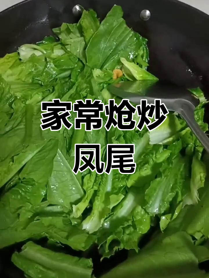 简单家常炝炒凤尾,轻松做出美味小炒