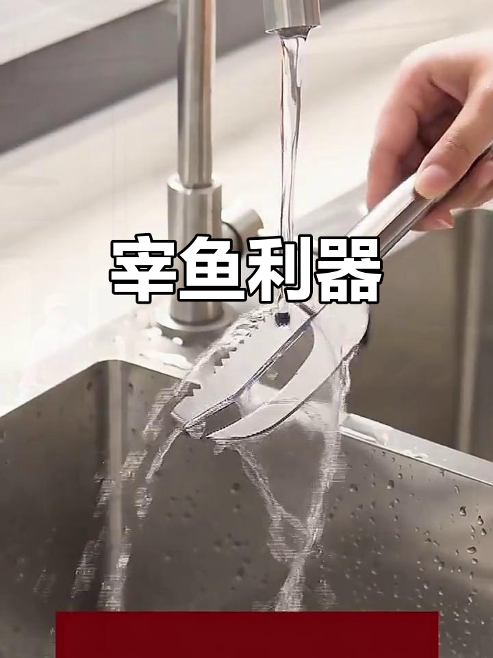 杀鱼神器,刮鳞去鳃一气呵成,剖肚掏脏轻松搞定!