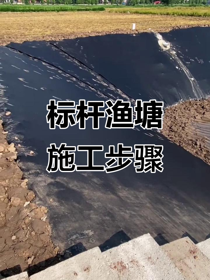鱼塘施工全流程揭秘:从沟槽到布展的每一步