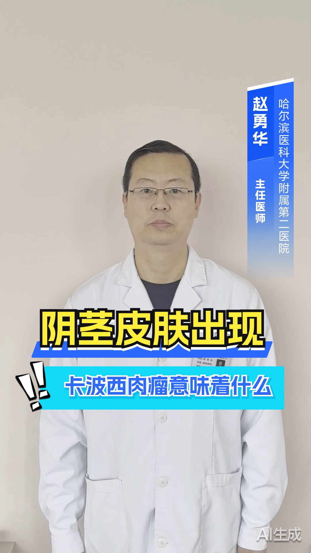 阴茎皮肤出现卡波西肉瘤意味着什么？