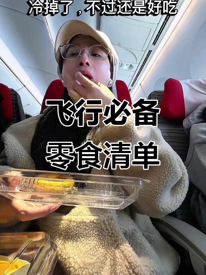 飞机上必吃零食大揭秘,奥尔良鸡饭团、起司蛋糕全都有