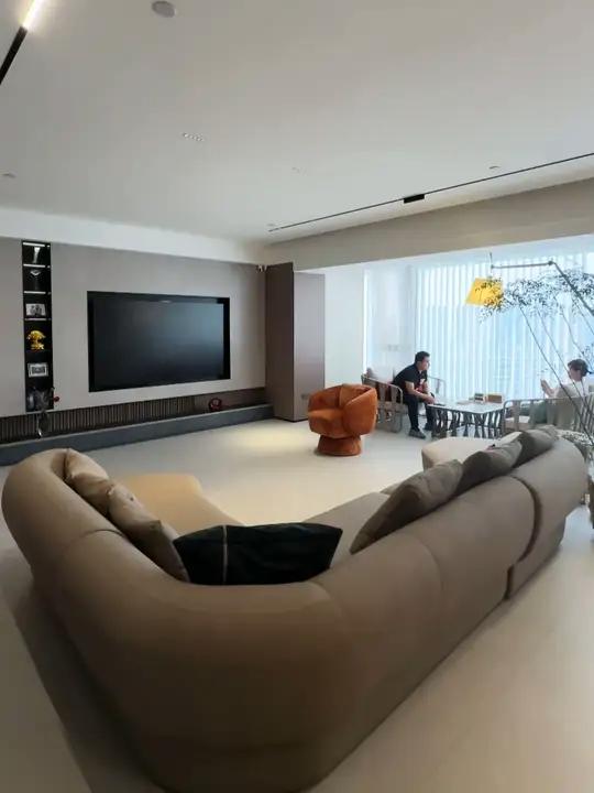 佛山|华侨城天鹅堡:283㎡意式极简,设计案例落地~