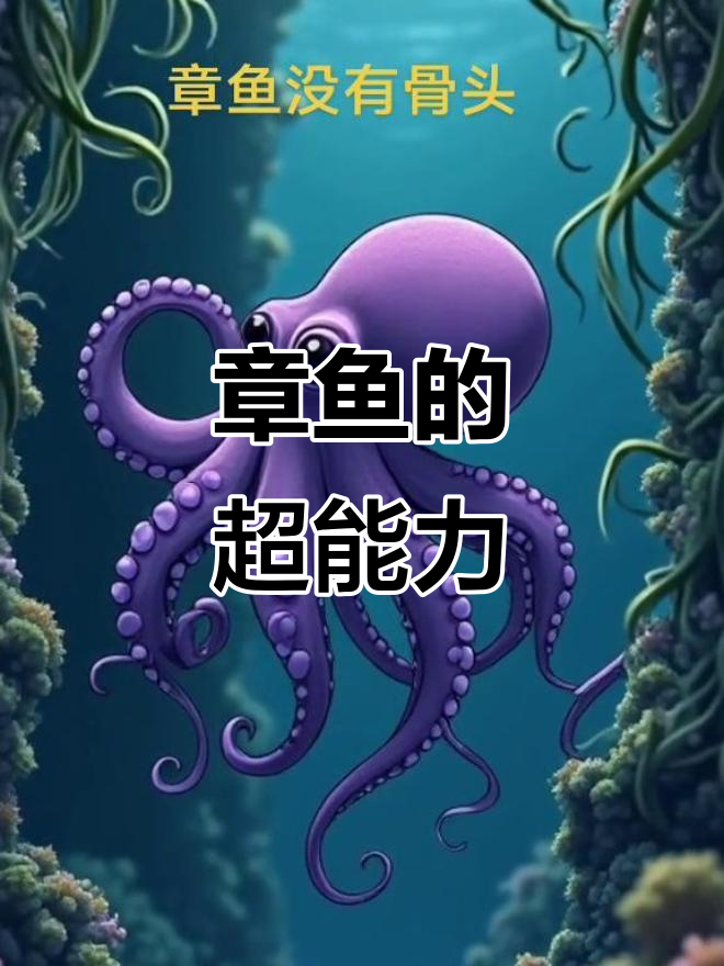 小章鱼没有骨头,却能逆袭成英雄!