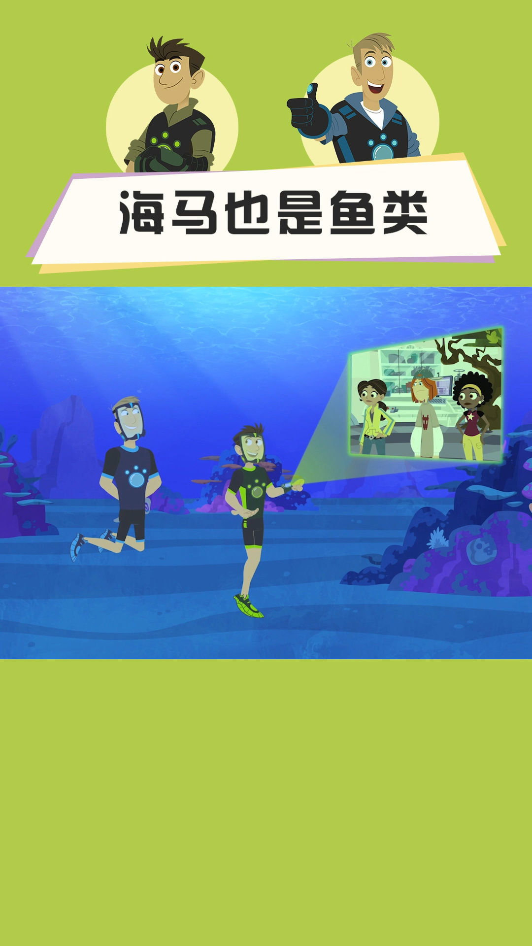 海马也是一种鱼类哦!