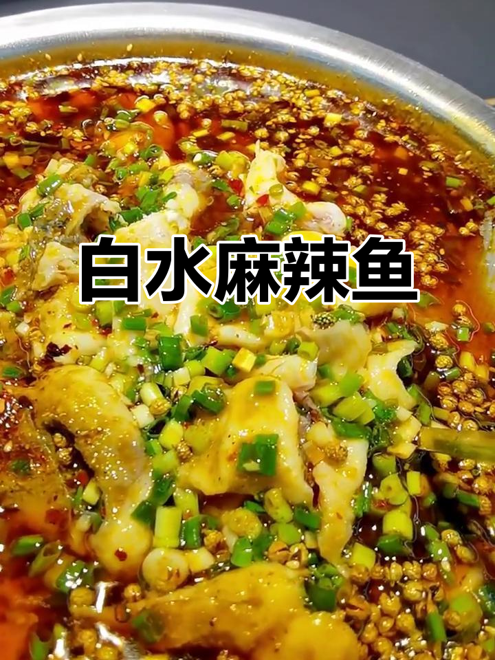 白水煮麻辣鱼,川味十足!