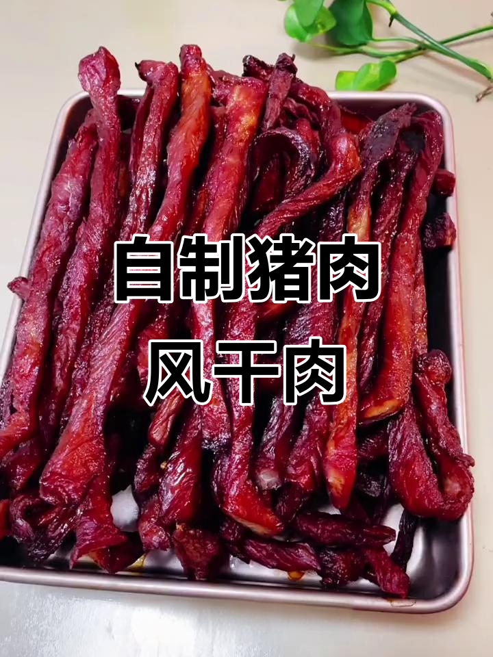 猪肉风干肉,劲道如牛肉干,咸香拉丝让人停不下来
