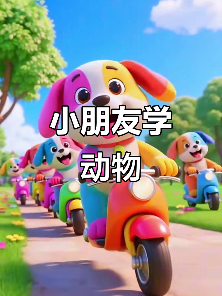动物儿歌大集合:猫咪、狗狗到热带鱼,萌宠全来啦!