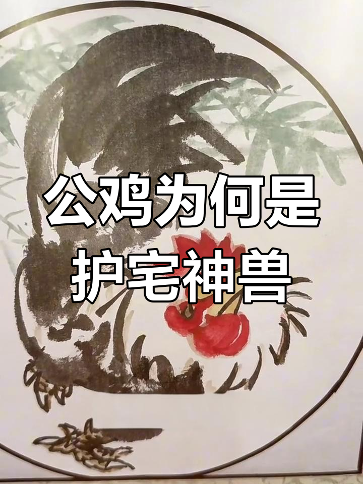 为什么农村家家户户都要挂公鸡?背后有深意